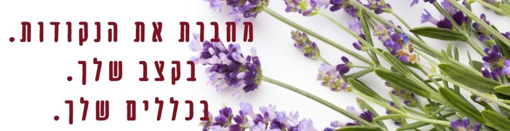 מחברת את הנקודות.