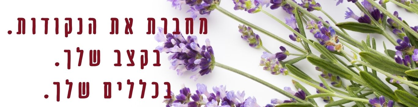 מחברת את הנקודות.
